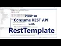 How to Consume Rest Web Service Using RestTemplate