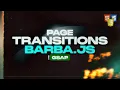 HTML Page Transition Barba JS Page Transitions HTML CSS JavaScript GSAP