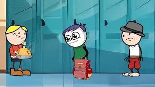 فشارة و جزرا في مدرسة حارة الصغيرين الاستاذ سلطان افلام تون الحلقة 3 