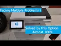HP Printer Touch Panel Hangs or Offline Shows Solution