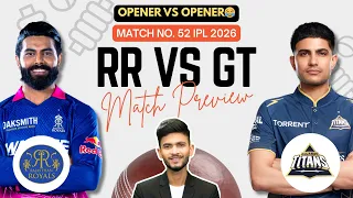 RR vs GT | Match Prediction | IPL 2026 | Match - 52 | RR vs GT 2026 | Cricket Prediction