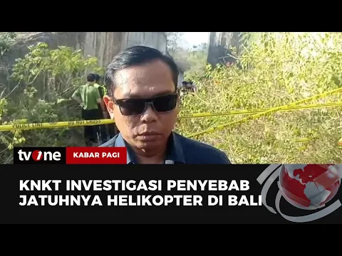 KNKT Selidiki Kasus Jatuhnya Helikopter di Bali