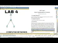 Computer Network Lab Task 4 DCN Lab 4 Computer Networking in 2024