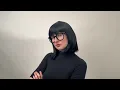 Incredible Edna Black Bob Wig With Bangs And Glasses
