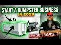 WATCH THIS Before You Start Your Dumpster Rental Business In 2026