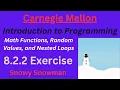 CM Intro to Programming Unit 8 Lesson 2 Snowy Snowman