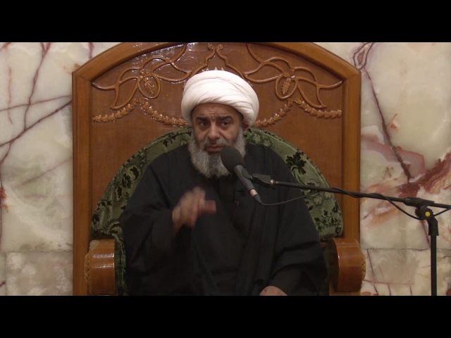 سماحة الشيخ محمد السند ـ درس الأصول 6 ربيع الأول 1438