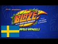 Download Lagu Blaze And \u0026 y The Los Monster Machines intro Theme Song Tema Musical Opening Swedish/Sueco/Svenska