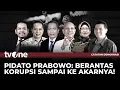 Download Lagu [FULL] Pidato Prabowo: Berantas Korupsi Sampai ke Akarnya! | Catatan Demokrasi tvOne