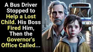 A Bus Driver Stopped to Help a Lost Child. His Boss Fired Him, Then the Governor's Office Called...