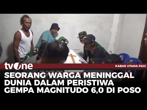 Keterangan BPBD Soal Gempa Magnitudo 6,0 Guncang Poso