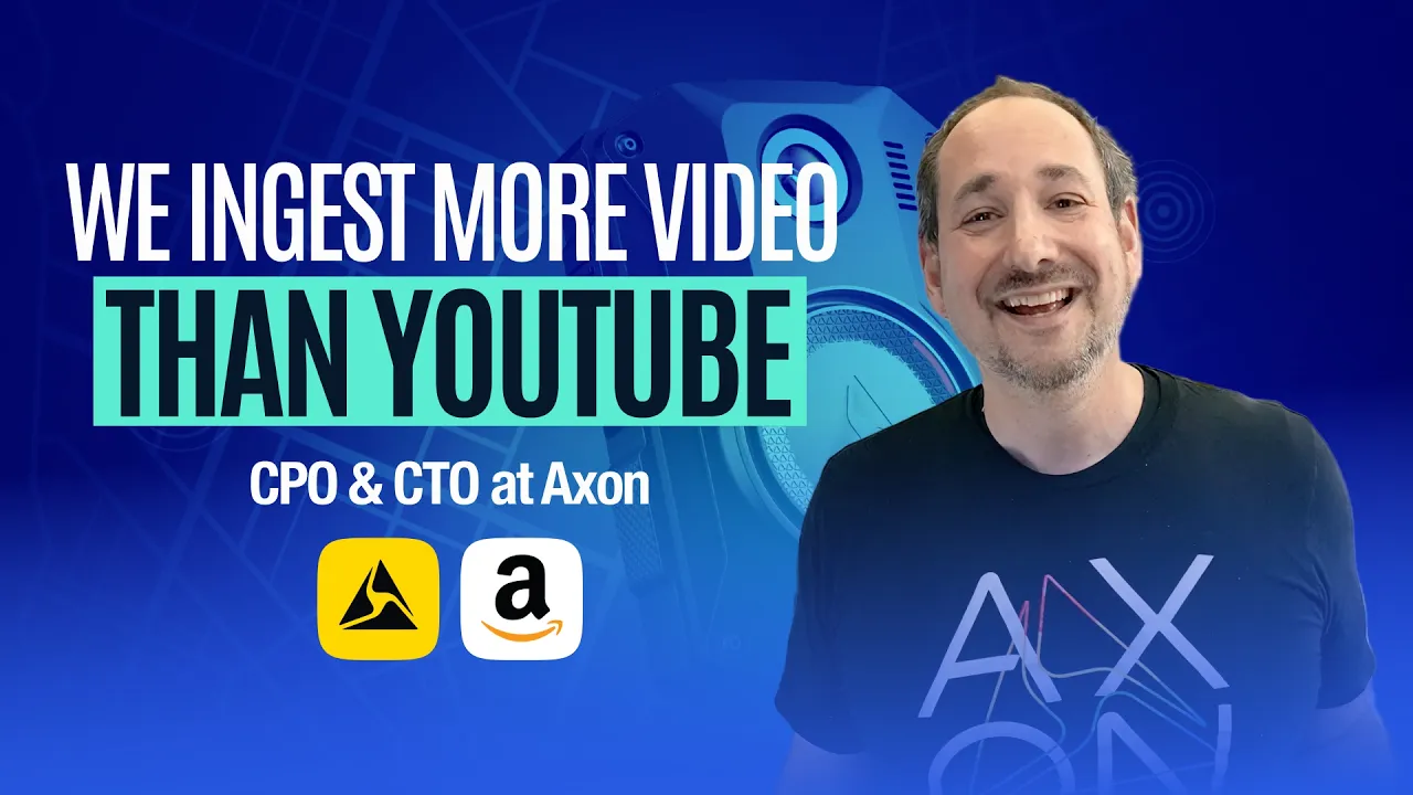 Axon CPTO on Building AI for Law Enforcement, Selling to Governments, and Using the Body Cam and Taser to Save Lives at Scale | Jeff Kunins | E303 - YouTube thumbnail