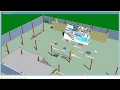 Advanced Simulation for Logistics System in Manufacturing EP1 Load and Unload Part with programing