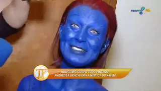 x men andressa urach se transforma em m stica