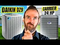 Daikin DZ9 Carrier Infiniti 24 SEER Heat Pump 2025 Heat Pump Review