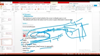 isopen used in Explicit cursor