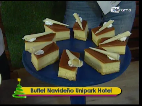 Buffet navideño Unipark Hotel