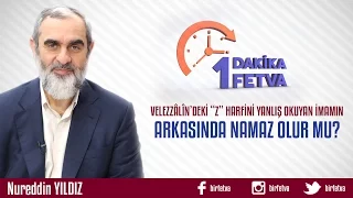Velezzâllîn'deki ض Harfini Yanlış Okuyan İmamın Arkasında Namaz Olur mu?