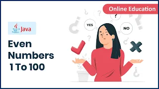 Java Program To Print Even Numbers From 1 To 100