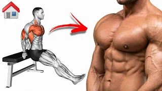 😱 Build a Massive Chest at Home! No Equipment Needed 💪🔥