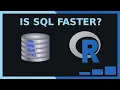 How to use SQL within R and some performance comparisons R Programming