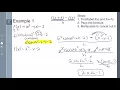 Precalculus - Lesson 5-2 Function Notation Difference Quotient