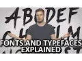 What are Fonts and Typefaces