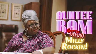 auntee bam cuts up at tyler perry s farewell tour milly rockin and all 