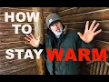 How to stay warm when working outside in FREEZING conditions! - #586