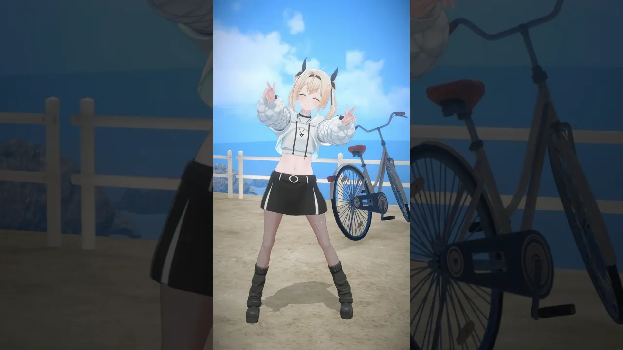 あずきちのオキドキ踊ってきた?クリスマス楽しかったね✌️#shorts #dance #オキドキ #AZKi #風真いろは