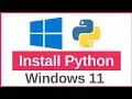 How to Install Python 3 12 5 on Windows 10 11 2024