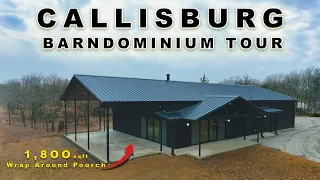Barndominium Home Tour 2800sqft 4BR 4BA Texas Best Construction
