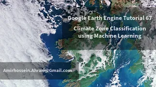Google Earth Engine Tutorial-67 Climate Data Classification using Machine Learning Techniques