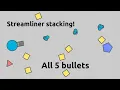Diep io - Streamliner stacking tutorial