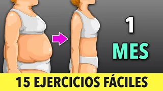 15 Ejercicios para Bajar de Peso en 1 Mes (Sin Saltos)