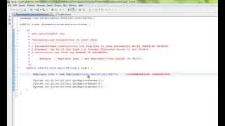 TAMIL PARAMETERIZED CONSTRUCTOR IN JAVA DEMO