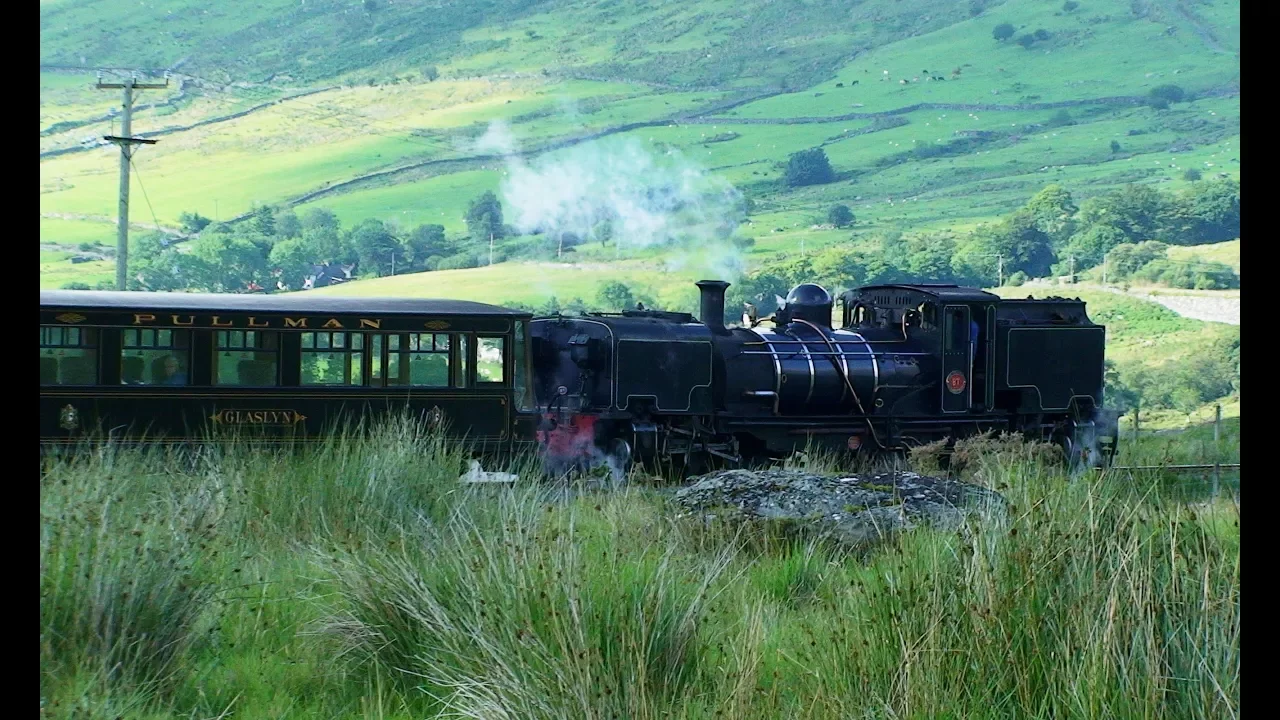 OLD VERSION - Welsh Highland Railway - Driver's Eye View - Part 2 - Rhyd Ddu to Caernarfon
