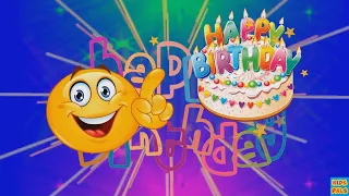 SMILEY HAPPY BIRT AY SONG Emoji happy birt ay song for kids funny happy birt ay song