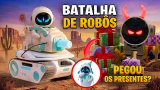 BATALHA DE ROBÔS: O Eilik pegou o tanque de guerra pra derrotar o robô do mal RUX 😱💥