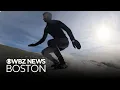 For winter surfers at Nahant Beach all rational thought goes out the window