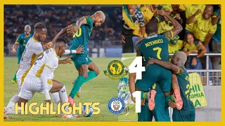 HIGHLIGHTS YANGA 4 1 AZAM FC BOKA NA DUBE WALIVYOIBEBA SHOO NZIMA KIBABE 