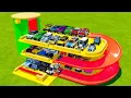 Download Lagu TRANSPORTING ALL POLICE CARS \u0026 MOTORCYCLES WITH BIG TRUCKS! Farming Simulator 22