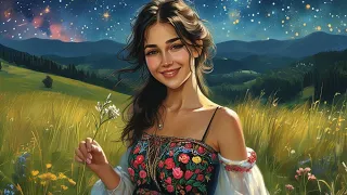 В далині за селом Українська народна пісня Ukrainian Folk AI Version  В далині за селом Українська народна пісня Ukrainian Folk AI Version