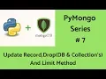 MongoDB With Python Updating Data Drop DB Collection Methods