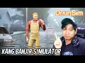 BARU AJA RUMAHKU UJAN DERES SAMPE BANJIR LOKAL | DRAINSIM #DEMO