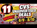 CVS UNADVERTISED DEALS -