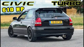 610HP HONDA CIVIC TURBO // REVIEW on AUTOBAHN
