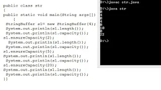 4 ensurecapacity in string buffer java