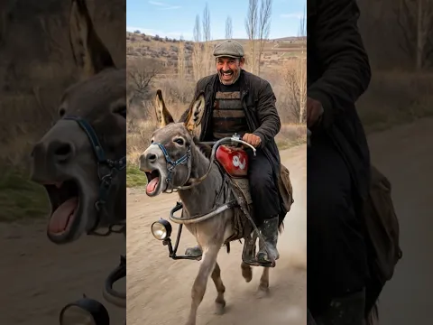 Motosiklet eşek 😂