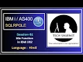 Min function in db2 sql SQLRPGLE ibmi training sqlrpgle as400 db2 db2 view